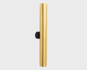 Настенный светильник 38 см, 20W, 3000K, Italline IT02-026 gold 3000K, золото-черный