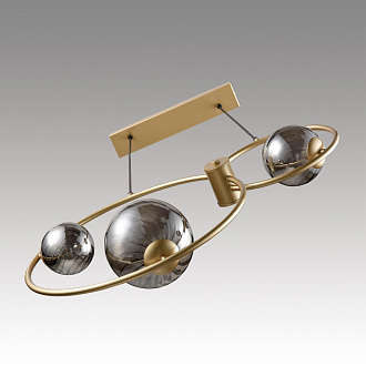 Светильник подвесной 15*63,5*150 см, 3*G9 Lumion Ornato 8036/3 шампань