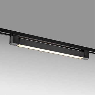 Светильник на шине 49*3,5*-4,5 см, *LED*30W, 3000K, Lightstar Lilla 202337, черный