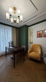 Светильник 64 см, Odeon Light HALL KASALI 4990/6, матовое золото