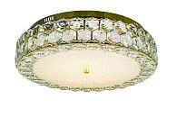 Люстра Ø500 x H130, мм, 108W 3000-6000K, GOLD+CLEAR (Золото + Прозрачный Хрусталь) NewRgy 6076E/108W GOLD+CLEAR
