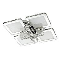Светильник 60*60*16- см, *LED*140W, 3000-6000K, LED4U L3011-4, Хром