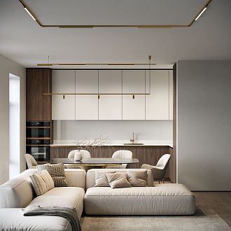 Трековый светильник магнитный 11*5*10 см, LED, 10W, 3000K, Elektrostandard Line Magnetic 85525/01, латунь