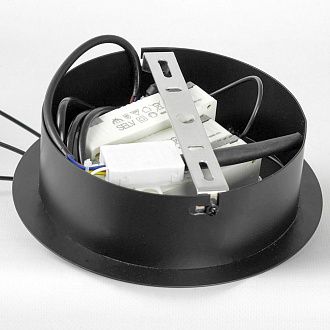 Люстра подвесная *65*35-180 см, 18*LED*3W, 3000K, Lussole Taylor LSP-7378, черный