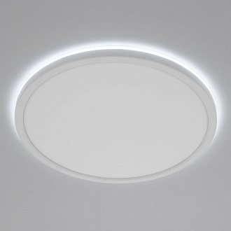 Светильник с пультом 40*2,5 см, LED+RGB 40W, 3000-5000K CL738320EL Бейсик Лайн Белый  