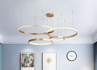 Подвесной светодиодный светильник Inodesign Cruise Gold 44.4060