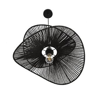 Подвес 9*50*126-126 см, 1*E27*40W, Lumion Rope 8382/1, черный