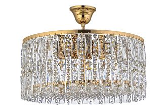 Люстра потолочная *40*32 см, 6*E27*60W, Arti Lampadari Erve Erve E 1.3.40.101 G, золото