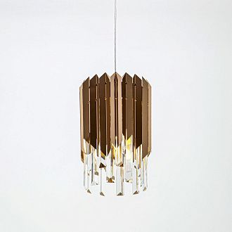 Подвесная люстра 22*20*130 см, Е 27 1x60W, Золото MODELUX ML.20208.1 GD