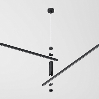 Набор для подвеса двойной Elektrostandard Esthetic Magnetic 85156/00, черный