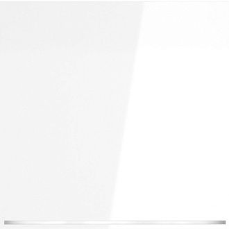 Выключатель встраиваемый Voltum S70 одноклавишный с подсветкой 10А, белый  пластик  VLS010201