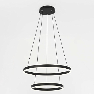 Светильник 60 см, 108W, 3000-5500 К Черный Citilux Дуэт CL719641