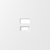 Donel S08 матовый белый накладка для розеток USB, серия DB, DS28633