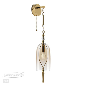 Бра Odeon Light Bell 4892/1W Бронза