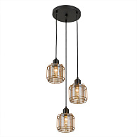 Подвесная люстра Citilux Таверна CL542232, диаметр 26 см, черный