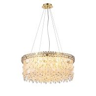 Люстра Ø600 x H260 (1200), мм, 12*40W (480W), H GOLD (Золото) NewRgy NW095-ф600*H260(1200) H GOLD