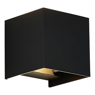 Светильник настенный 10*10*10 см, *LED*10W, 3000K, ST-Luce BRIK SL9513.401.01, черный