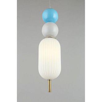 Детский светильник 10*50-150 см, G9 Aployt ROSABELLA APL.320.16.01, латунный