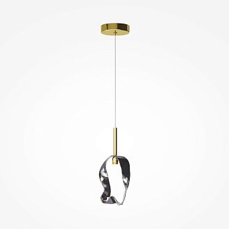 Подвесной светильник 16,2*5,5*49,3-339,3 см, *LED*3W, Maytoni Shiori MOD524PL-L3BSK2, Латунь