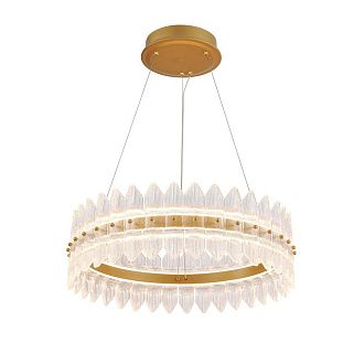 Люстра *51*70-120 см, *LED*38W, 3000K, Favourite Mirabella 4754-5P, латунь