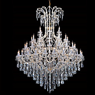 Люстра 180 см, Crystal Lux DIVA SP60 Золотой/Прозрачный