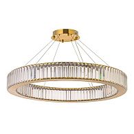 Люстра подвесная *80* см, Led лента*LED*36W, 3000/4500/6000 K, Arti Lampadari Anzio Anzio L 1.5.80.100 G, золотой
