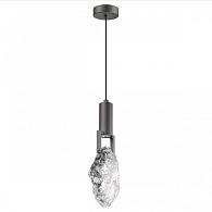 Светильник 10 см, 5W, 30000K, Odeon 6695/5L, черный брашированный