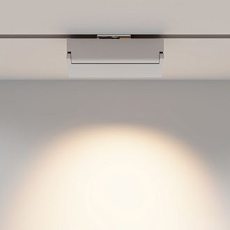 Трековый светильник  TR224-1-12WCCT-M-W 21,9*3,2*-10,7 см, *LED*12W, K, Maytoni technical UNITY TR224-1-12WCCT-M-W, Белый