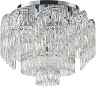Накладная люстра 60*48 см, 12*E14, 480W, Stilfort Sapparo 2176/09/12C хром
