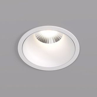 Светильник встраиваемый 8,5*8,5*7,7 см, вр 7,5 см, *LED*12W, 3000K, Denkirs Grena DK4500-WH, белый