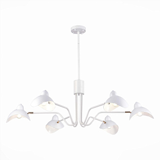 Люстра подвесная 110 см, 360W, ST LUCE MINNE SL1801.513.06 Белый