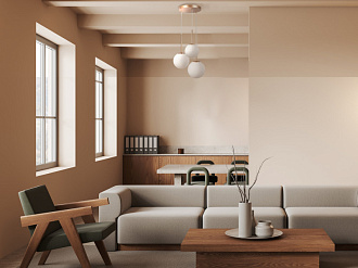 Светильник 40 см, Maytoni Basic form MOD321PL-03G1, золото