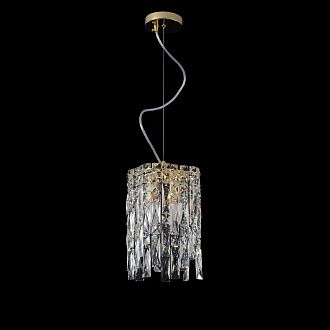 Светильник подвесной *20*30-82-152 см, 2*E14*40W, Crystal Lux Abril ABRIL SP2 GOLD, Золото