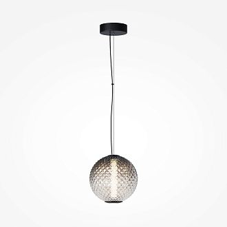 Подвесной светильник 24*39-329 см, *LED*12W, 3000K, Maytoni Bruma MOD397PL-L12B3K, Черный