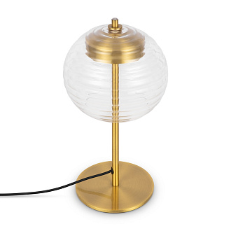 Настольный светильник  20*2,5*4,7 см, LED 1 8W, 3000К, Латунь Maytoni Rueca P060TL-L12BSK1
