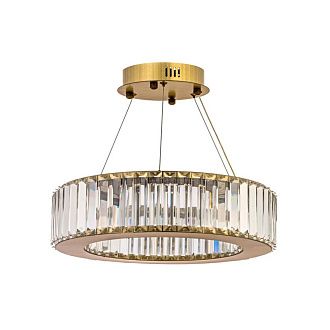 Люстра подвесная *40* см, Led лента*LED*18W, 3000/4500/6000 K, Arti Lampadari Anzio Anzio L 1.5.40.100 A, Антик