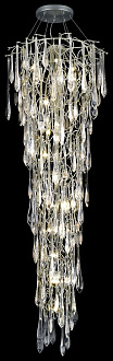 Светильник подвесной Wertmark Divina WE186.25.203, 80*80 см, матовый никель