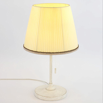 Настольная лампа 28,5*45 см E27*40 W, Citilux Линц Патина+Кремовый CL402723