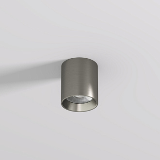 Накладной светильник 7*8 см, 10W, 3000К, Denkirs SHINE TUBE DK2610-DN никель