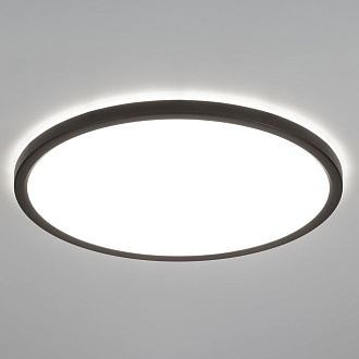 Светильник накладной 40*2,5 см, 40W*Мульти CL738321VL Бейсик Лайн Черный LED 