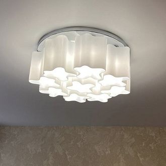 Потолочный светильник Arte Lamp A3479PL-12CC хром, диаметр 80 см