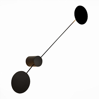 Бра 145*24 см, 10W 3000K ST LUCE TONDO SL6006.401.02 Черный