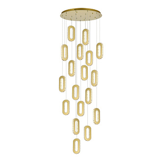 Светильник подвесной 18*LED*9W, St Luce Allungo SL6506.203.18, золотистый