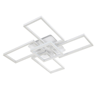 Светильник 86*87*11- см, *LED*232W, 3000-6000K, LED4U L11004-5  WH, Белый