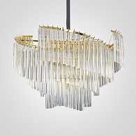 Подвесная люстра WALTZ D100 100*100*81 см, 28*E14*40W, ImperiumLoft WALTZ01, Золотистый