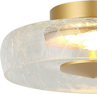 Люстра потолочная 30 см, 15W, 3000K, Stilfort 4046/00/01C, золото