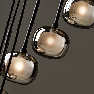 Светильник 37 см, Freya Modern FR5435PL-10B, черный