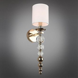 Бра 20*14*57 см, E14, 40W, Aployt Floretta APL.842.11.01, латунный