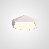 Потолочный светодиодный светильник GEOMETRIC White D40 40*40*10 см, 1*LED*18W, 4000K, ImperiumLoft GEOMETRIC-BW01, Белый