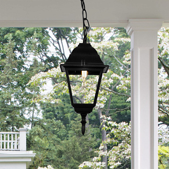 Уличный подвесной светильник Fuga H черный(35148/H) 35148/H Elektrostandard